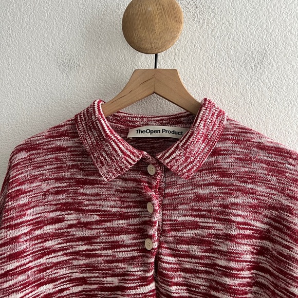 TheOpen Product Knit Linen Blend Sweater One Size - Picture 2 of 9